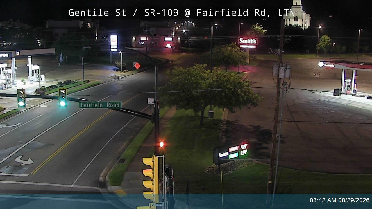 Gentile St / SR-109 @ Fairfield Rd, LTN live camera view
