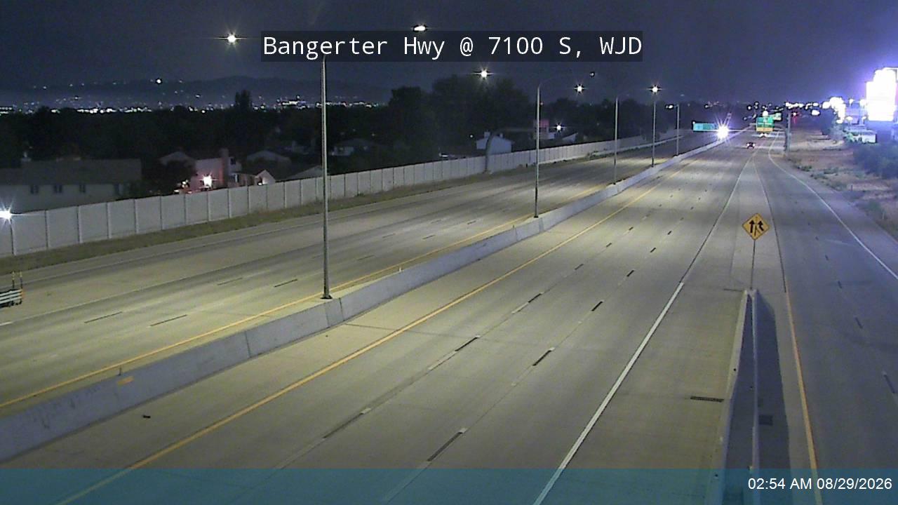 Bangerter Hwy / SR-154 @ 7100 S, WJD live camera view