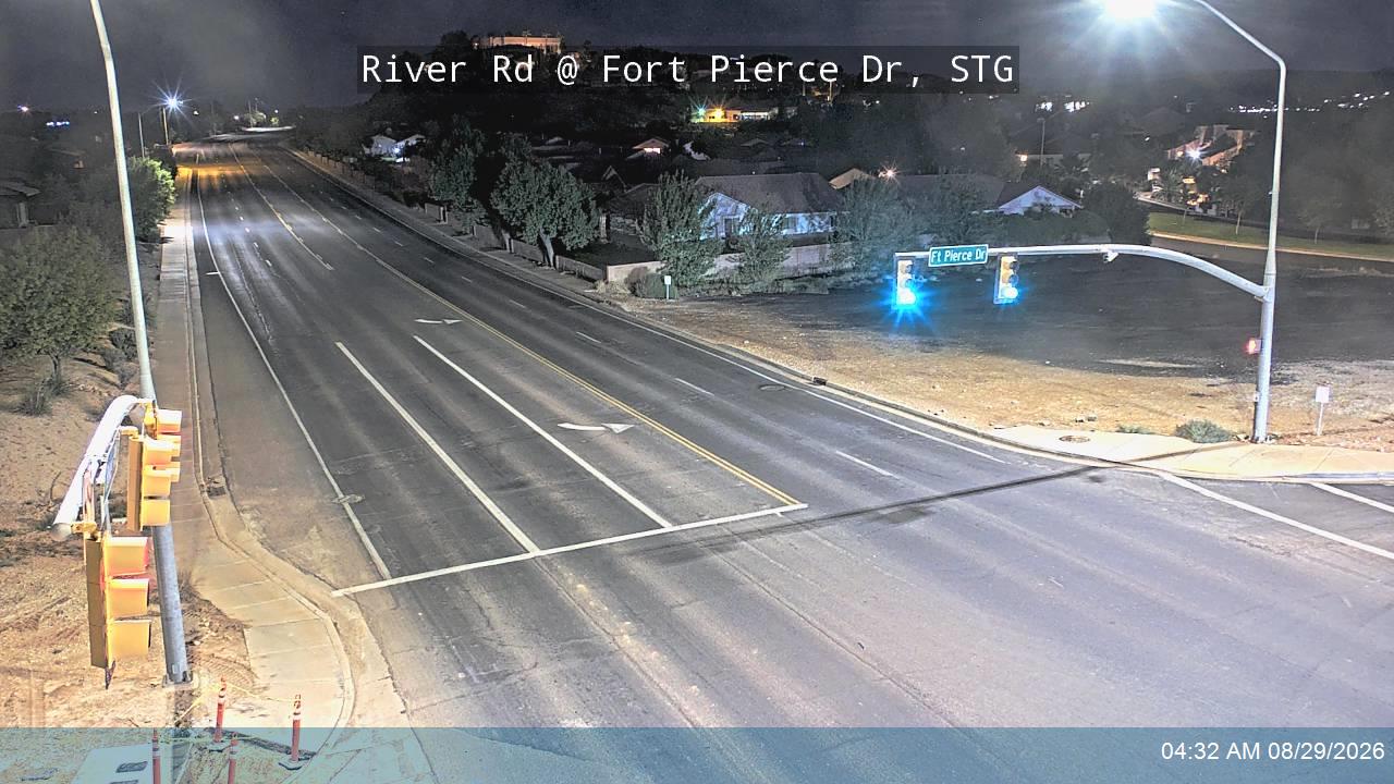 River Rd @ Fort Pierce Dr, STG live camera view