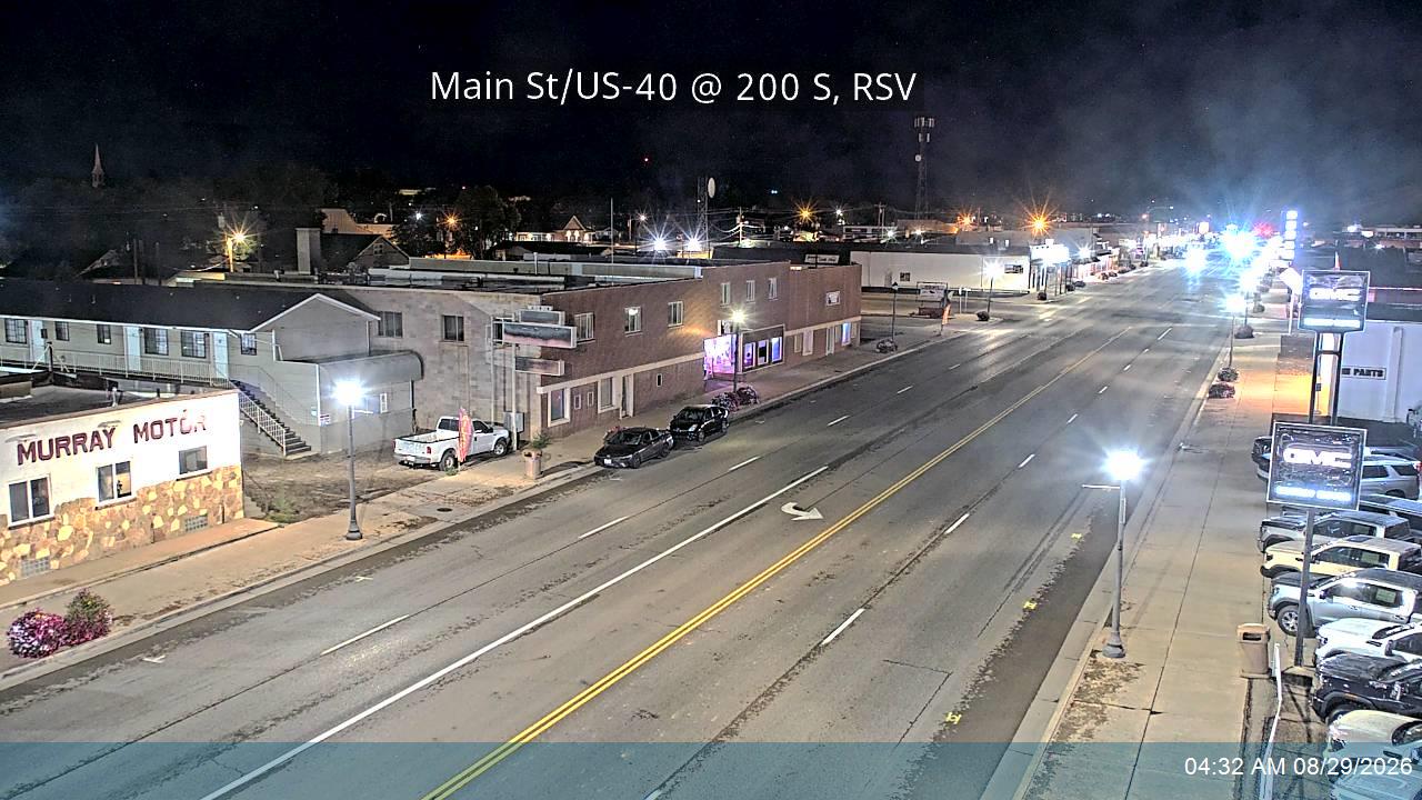 Main St / US-40 @ 200 S, RSV live camera view