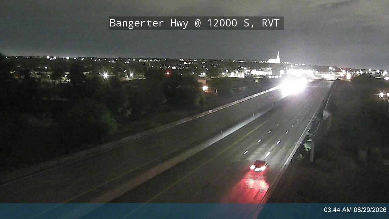 Bangerter Hwy / SR-154 @ 12000 S, RVT live camera view