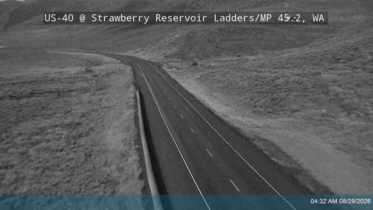 US-40 @ Strawberry Reservoir Ladders / MP 45.2, WA live camera view