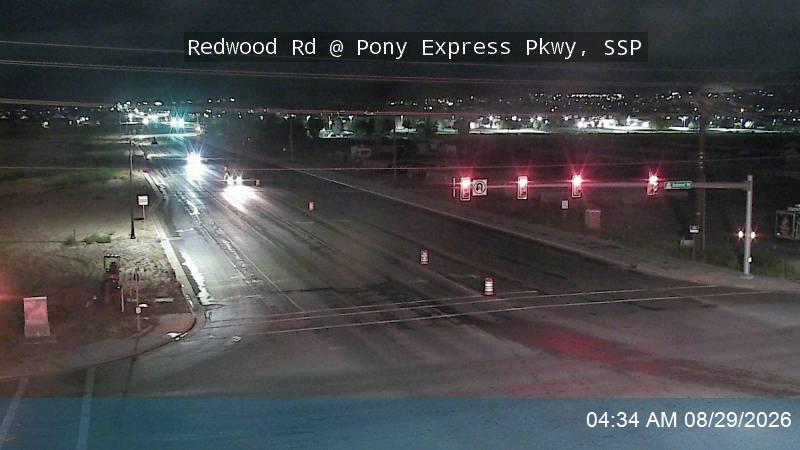 Redwood Rd / SR-68 @ Pony Express Pkwy, SSP live camera view