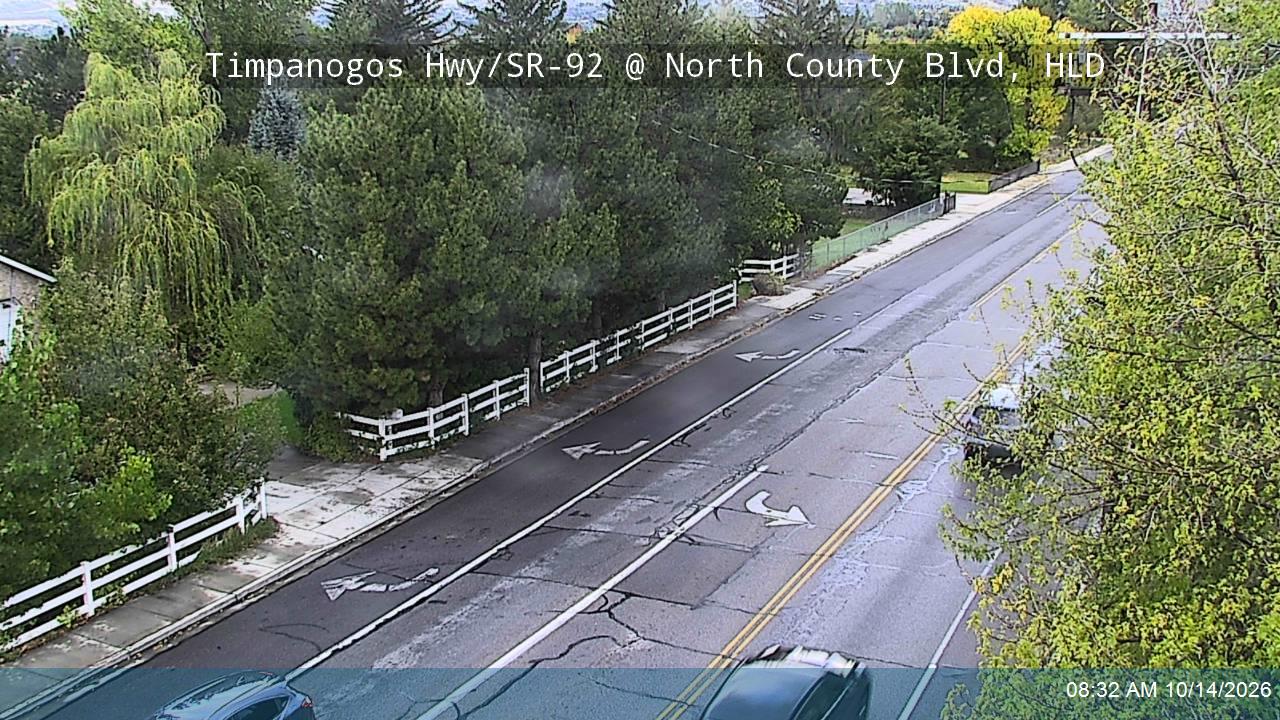 Timpanogos Hwy / 11000 N / SR-92 @ North County Blvd / 4800 W / SR-129, HLD live camera view
