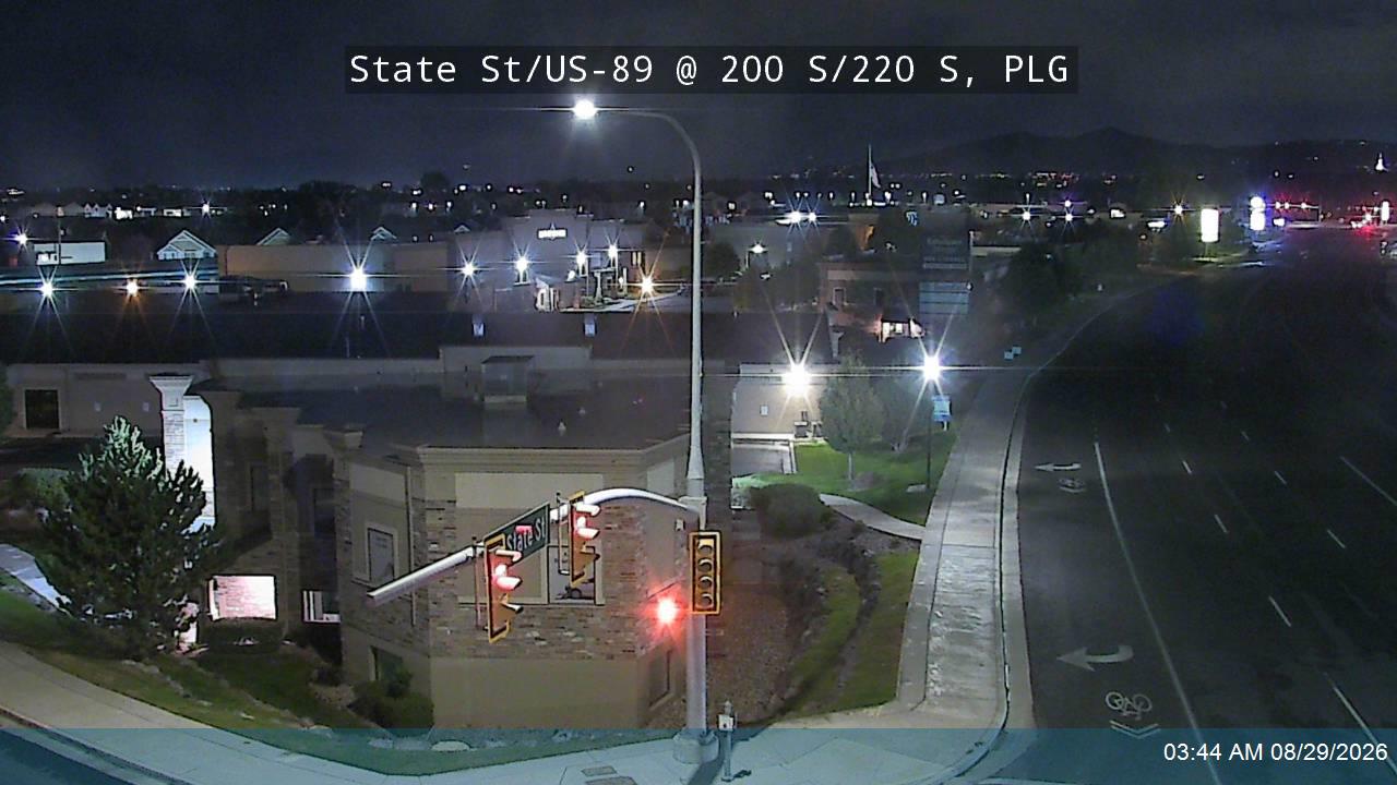 State St / US-89 @ 200 S / 220 S, PLG live camera view