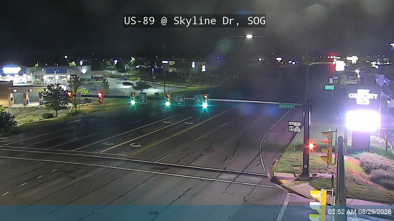 US-89 @ Skyline Dr, SOG live camera view