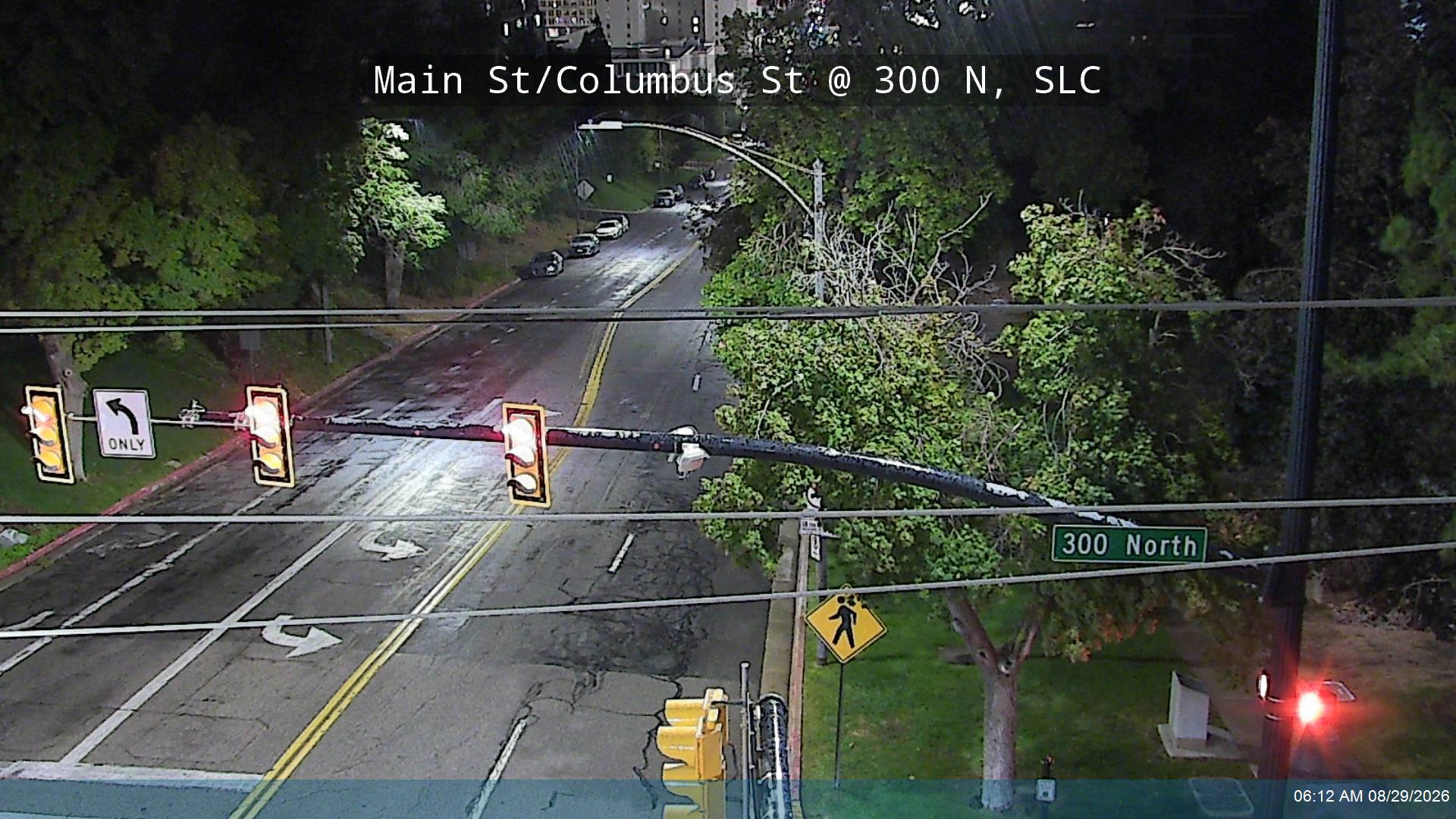 Main St / Columbus St / SR-186 @ 300 N, SLC live camera view