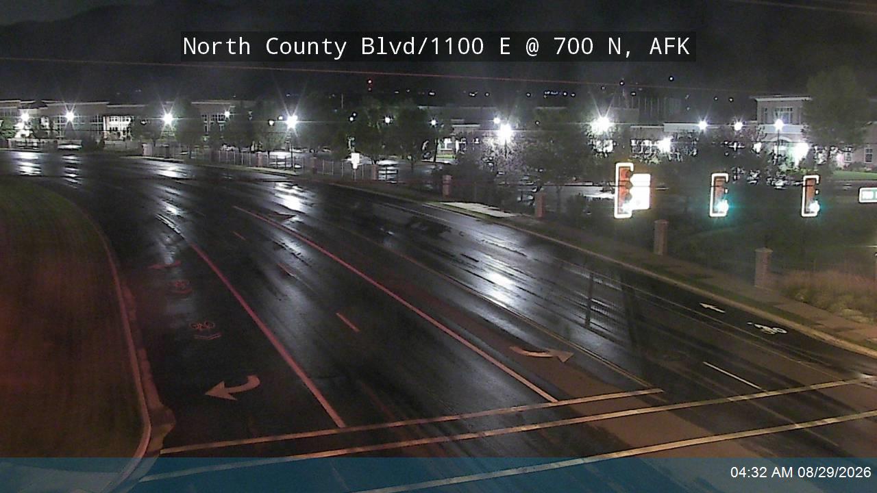 North County Blvd / 1100 E / SR-129 @ 700 N, AFK live camera view