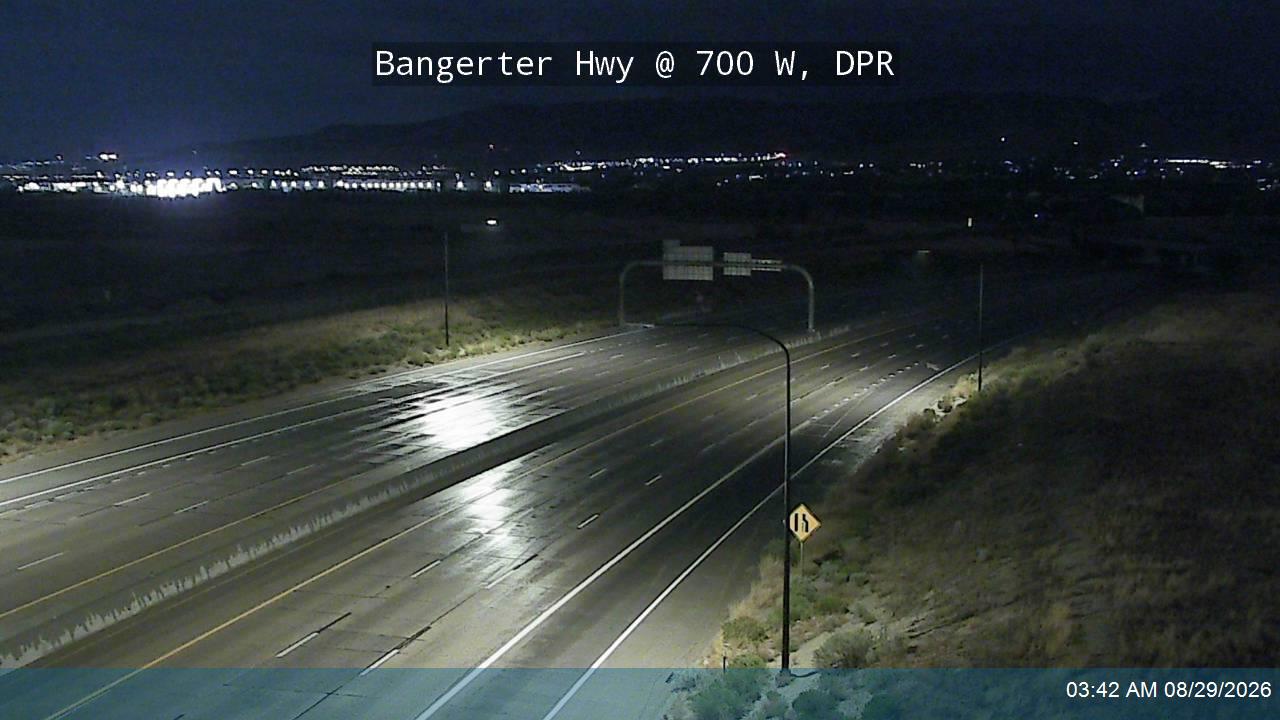 Bangerter Hwy / SR-154 @ 700 W / MP 1.6, DPR live camera view