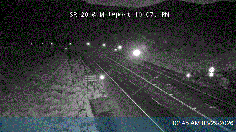SR-20 @ Milepost 10.02, RN live camera view