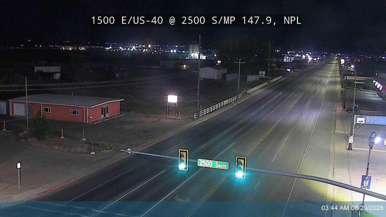 1500 E / US-40 @ 2500 S / MP 147.9, NPL live camera view