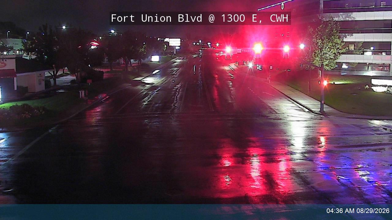 Fort Union Blvd / 6910 S @ 1300 E, CWH live camera view