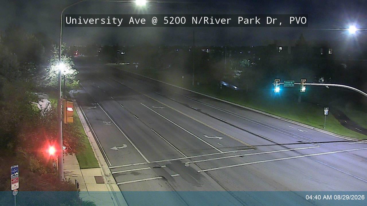 University Ave / US-189 @ 5200 N / River Park Dr, PVO live camera view
