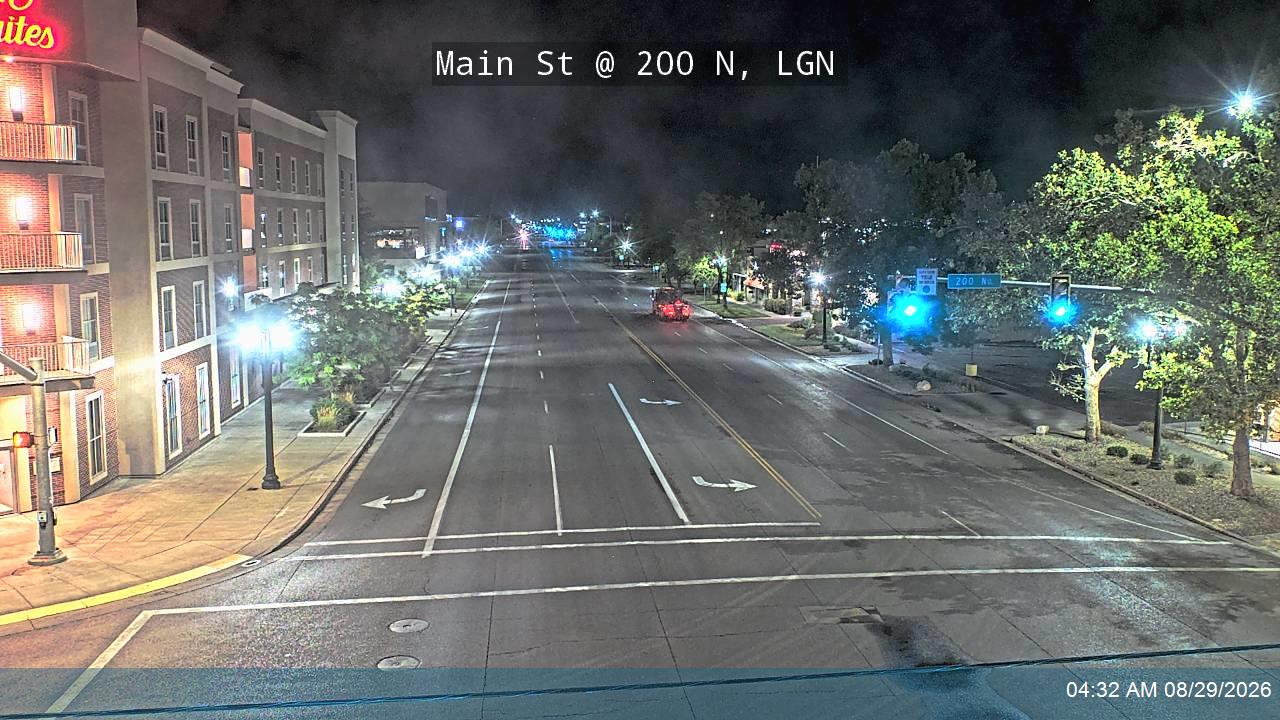 Main St / US-89/91 @ 200 N / SR-30, LGN live camera view