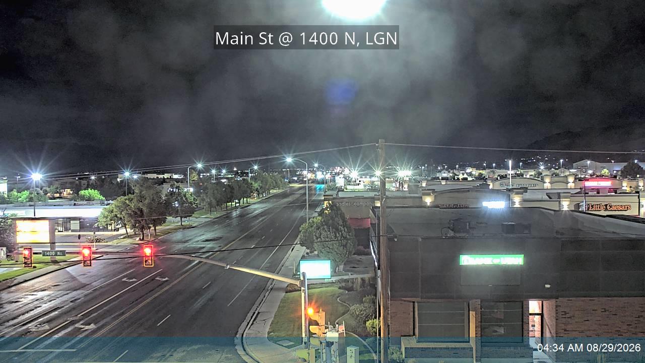 Main St / US-91 @ 1400 N, LGN live camera view