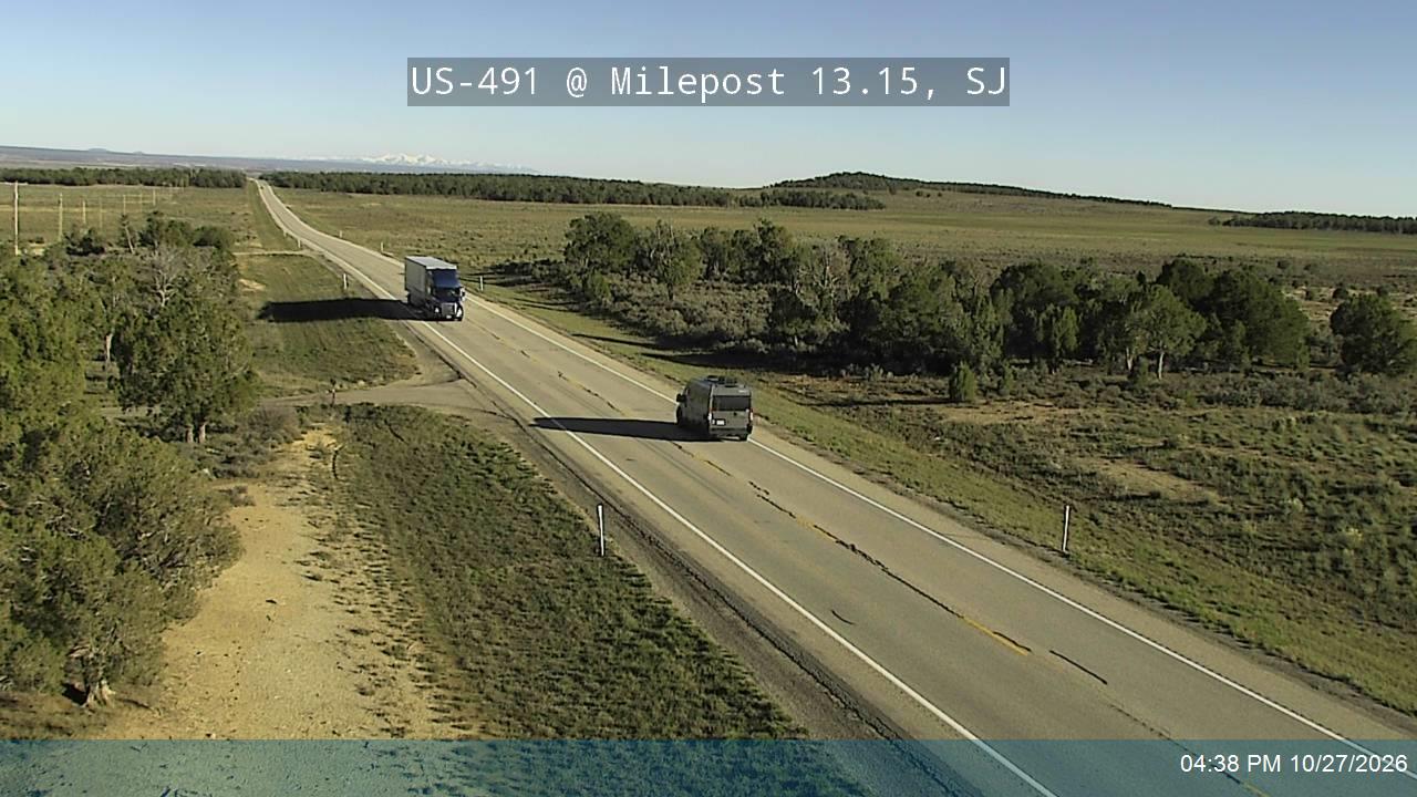 US-491 @ Milepost 13.15, SJ live camera view