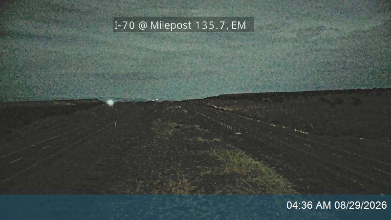 I-70 @ Milepost 135.6, EM live camera view