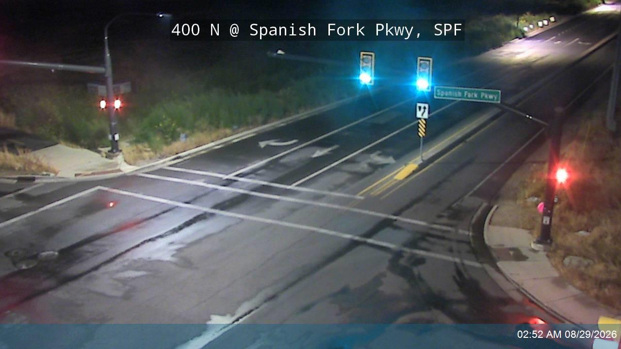 400 N / SR-147 @ Spanish Fork Pkwy / 2550 E, SPF live camera view
