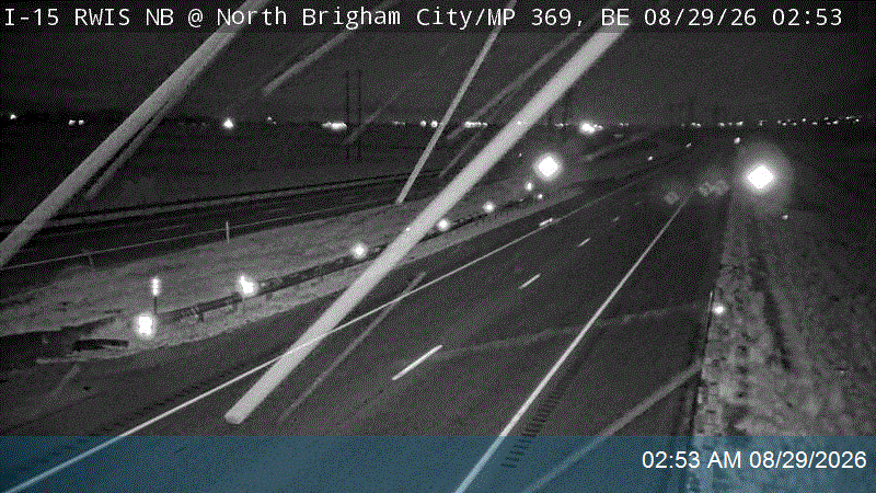 I-15 RWIS NB @ 4000 N / MP 368.83, BE live camera view
