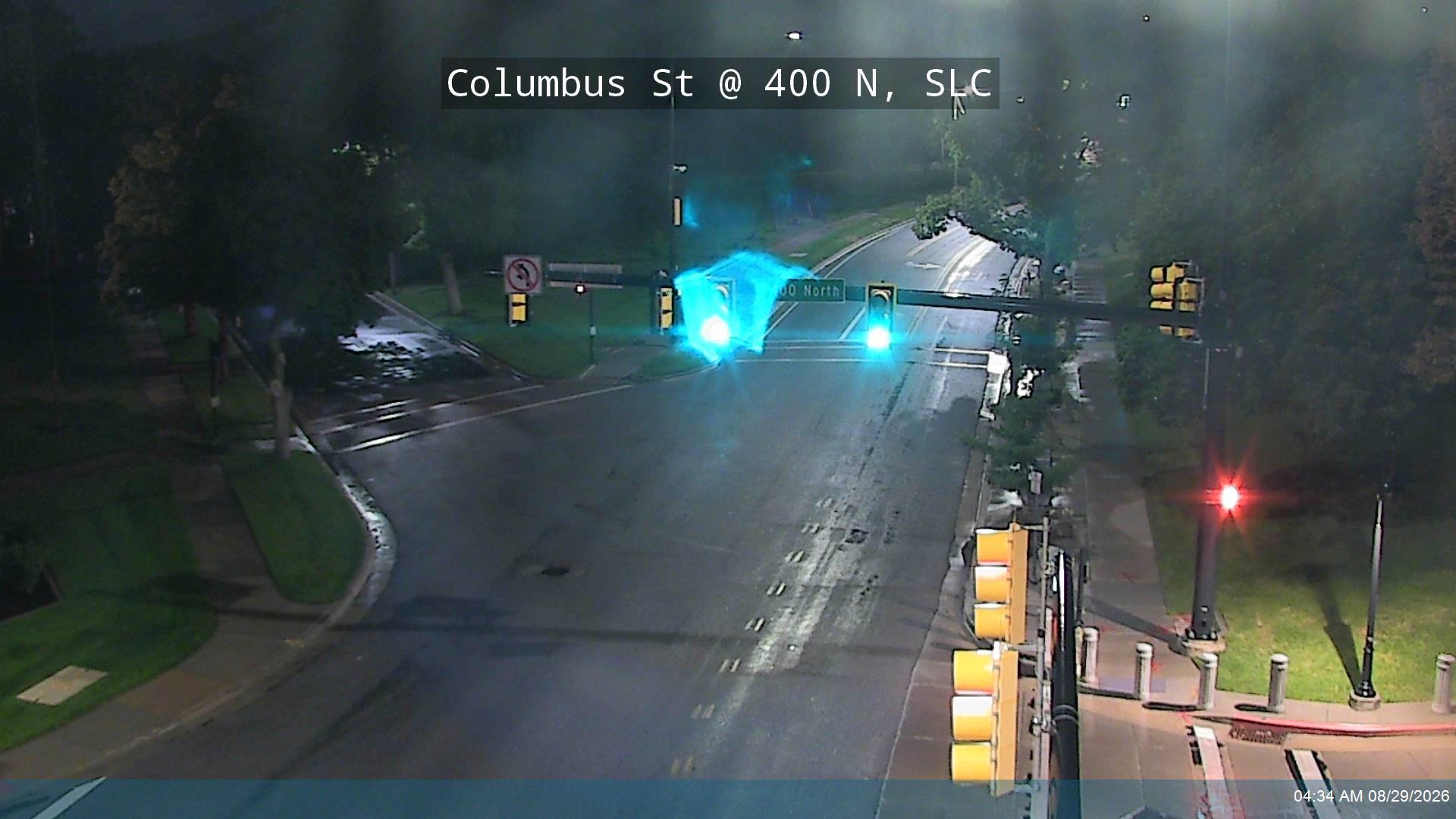 Columbus St / SR-186 @ 400 N / W Capitol St, SLC live camera view