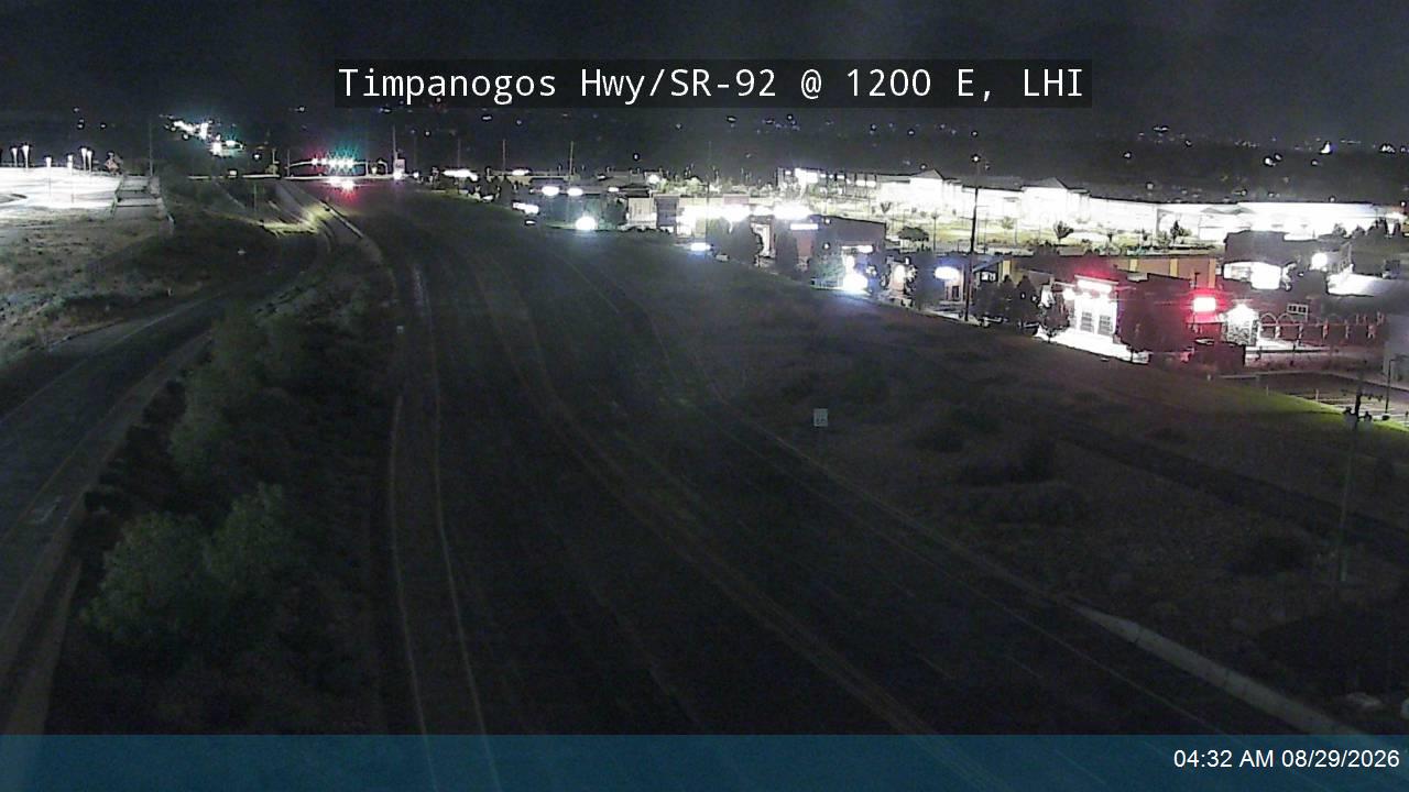 Timpanogos Hwy / 3500 N / SR-92 @ 1200 E / Micron, LHI live camera view