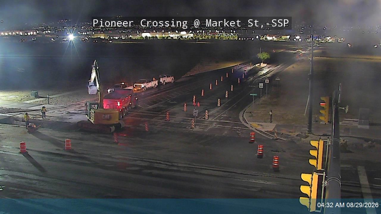 Pioneer Crossing / SR-145 @ Market St, SSP live camera view