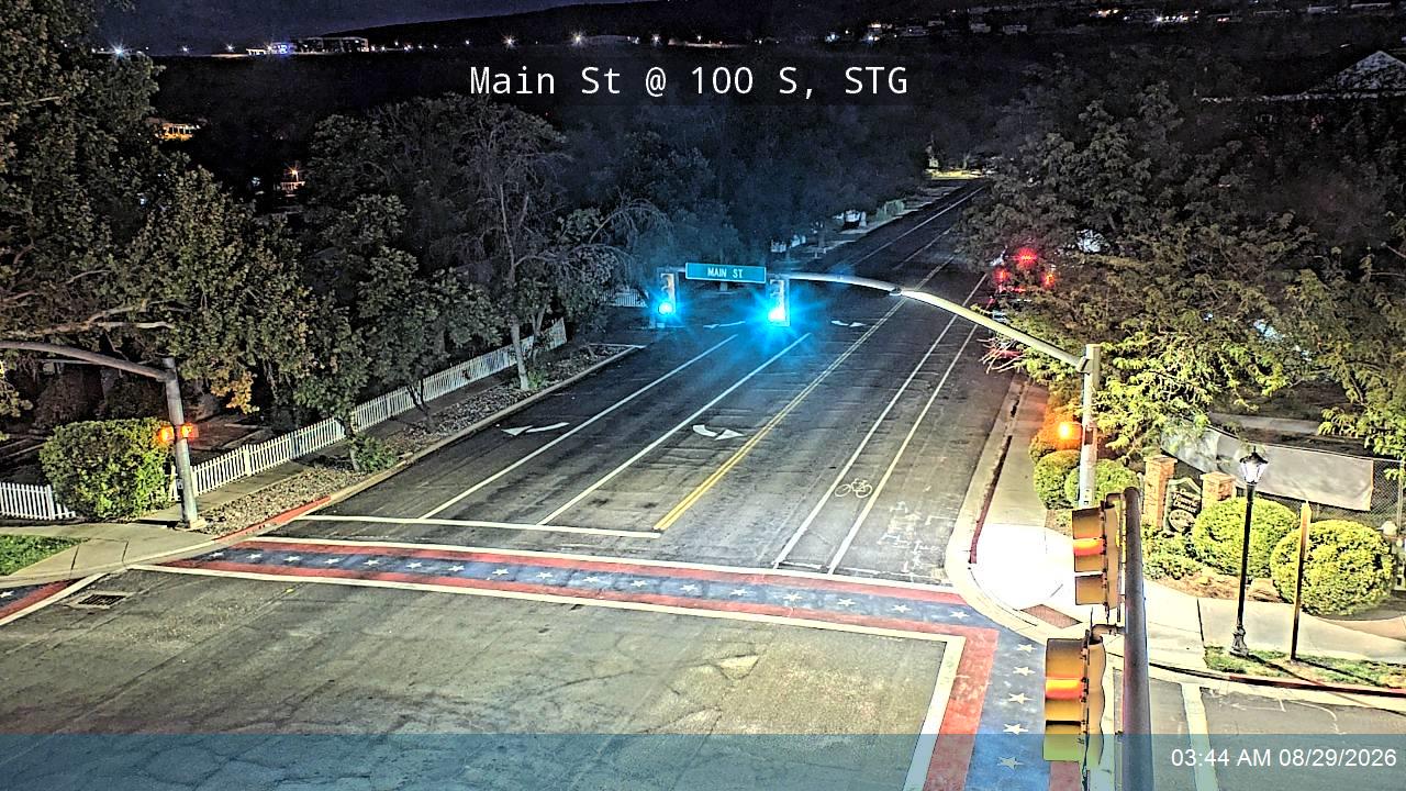 Main St @ 100 S, STG live camera view