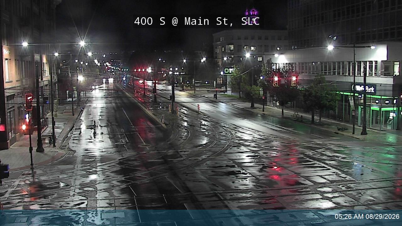 400 S / US-89 @ Main St, SLC live camera view