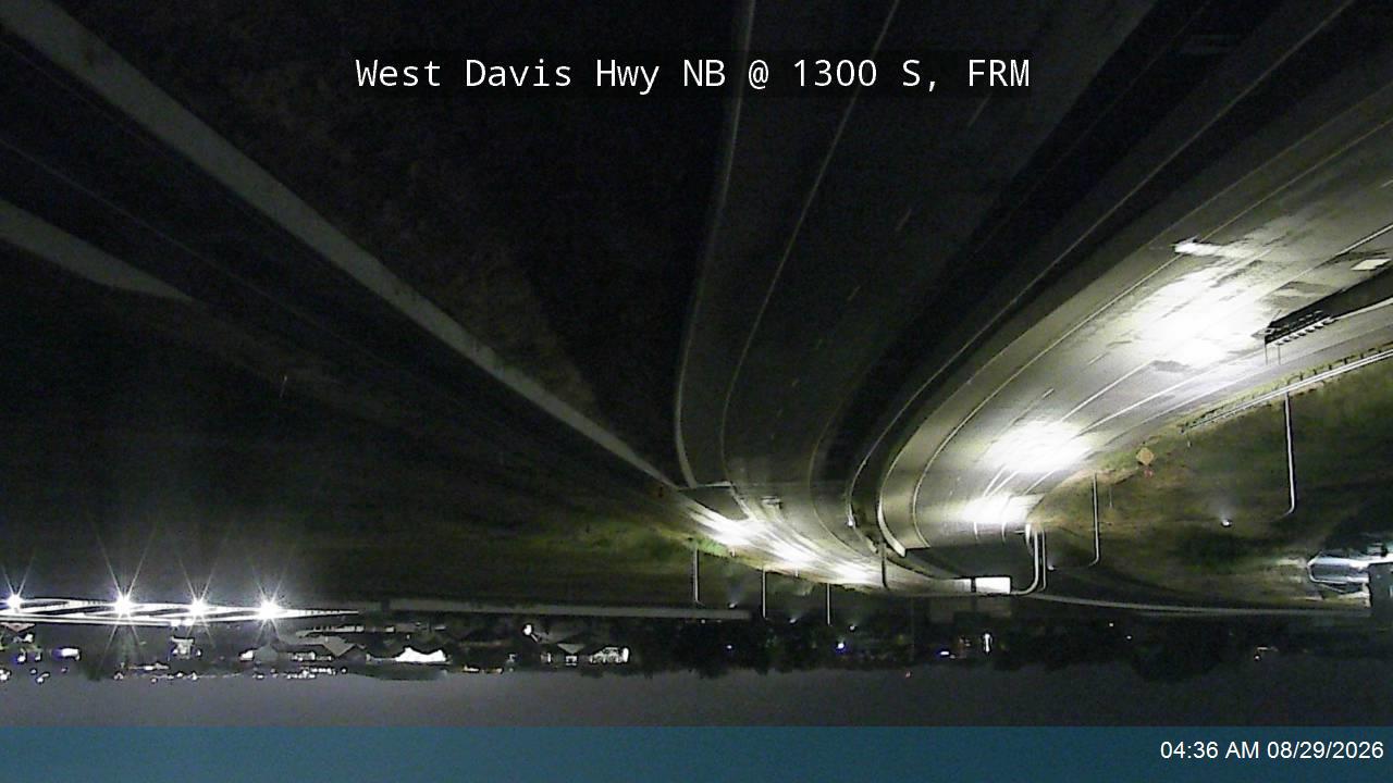 West Davis Hwy / SR-177 NB @ 1300 S / MP 0.0, FRM live camera view