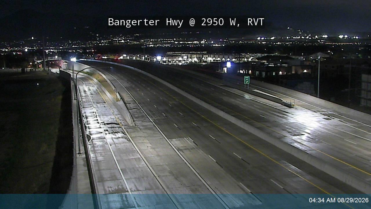 Bangerter Hwy / SR-154 @ 2950 W / MP 4.27, RVT live camera view