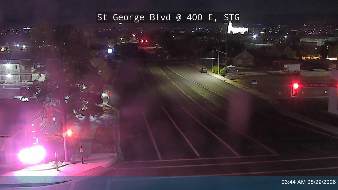 St George Blvd / SR-34 @ 400 E, STG live camera view
