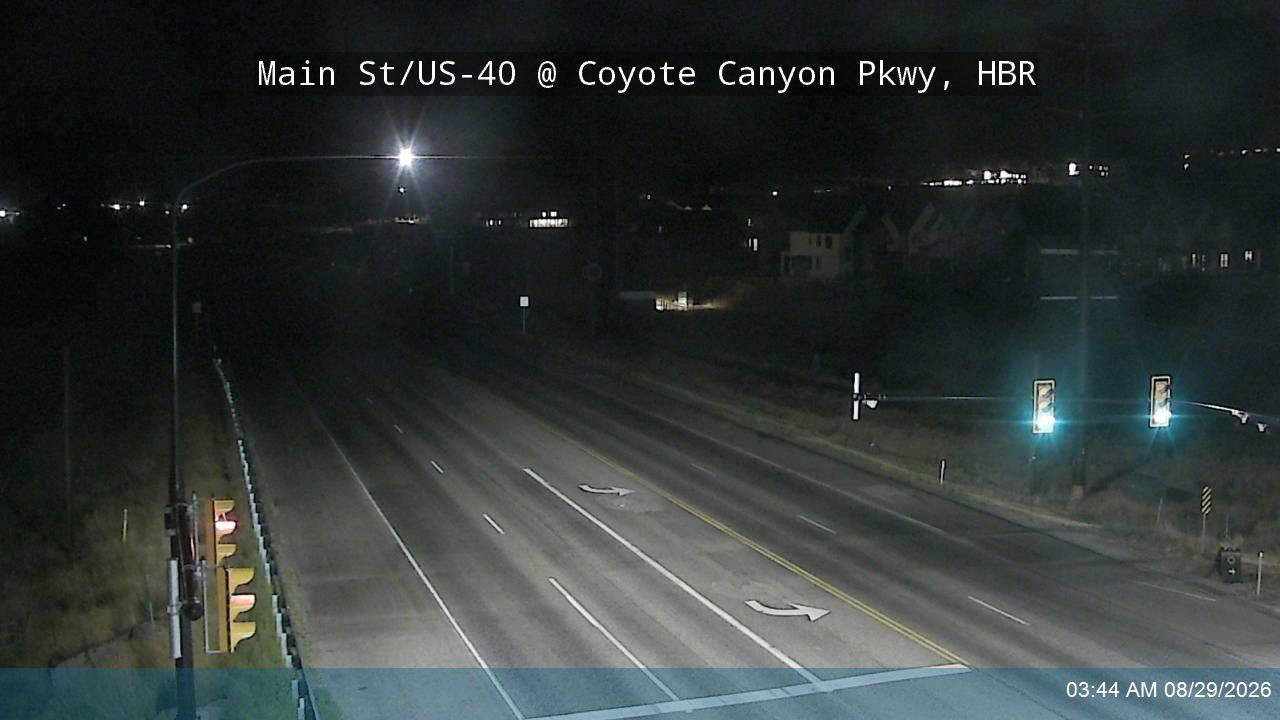 Main St / US-40 @ Coyote Canyon Pkwy, HBR live camera view