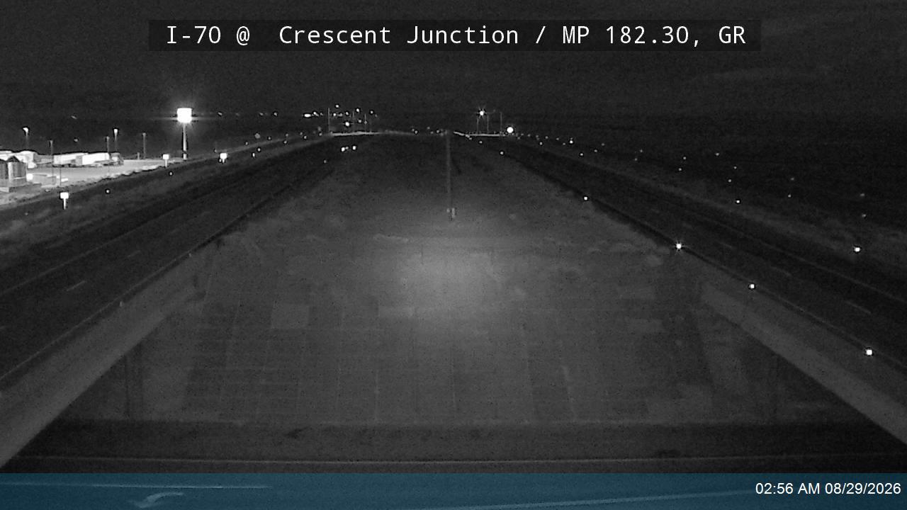 I-70 @ Crescent Junction / MP 182.30, GR live camera view