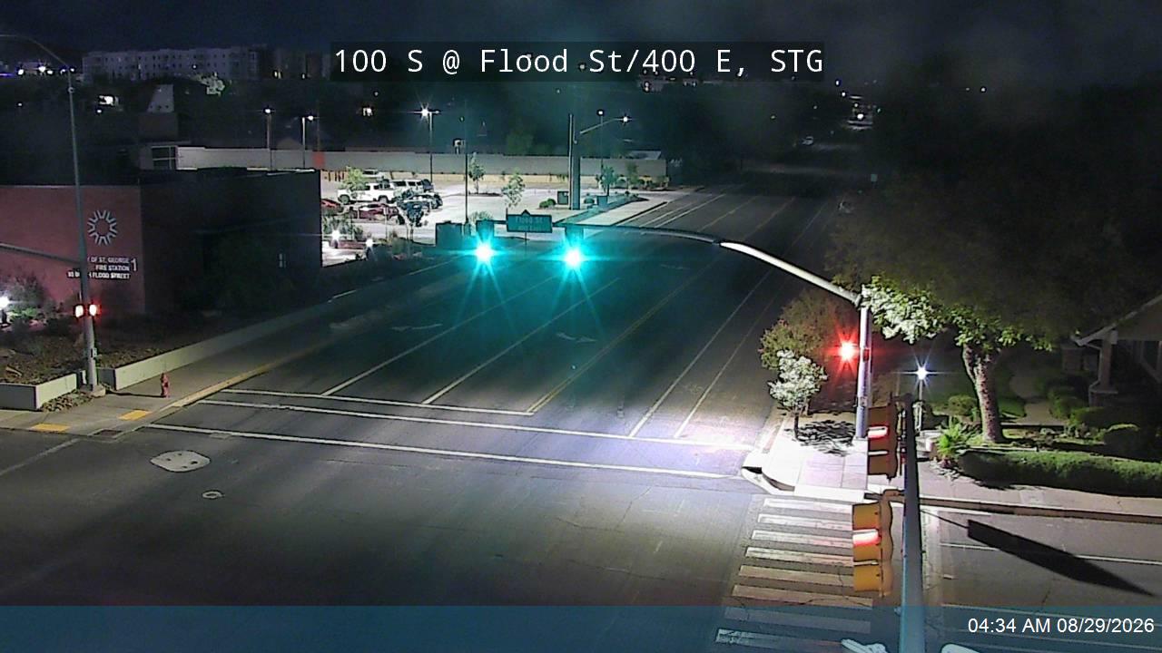 100 S @ Flood St / 400 E, STG live camera view