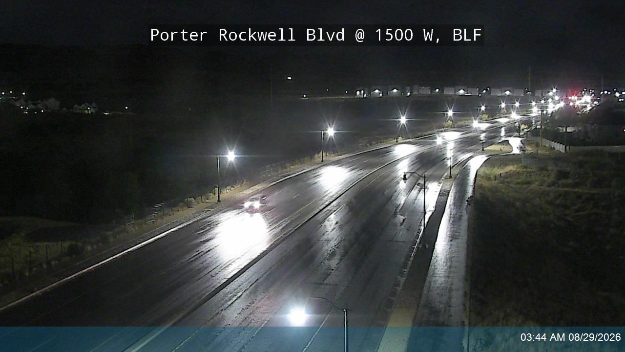 Porter Rockwell Blvd / SR-131 @ 1500 W, BLF live camera view