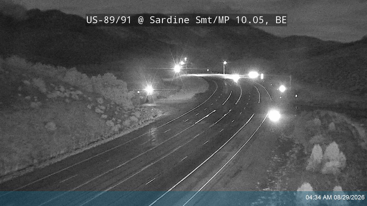 US-89/91 @ Sardine Summit / MP 10.05, BE live camera view