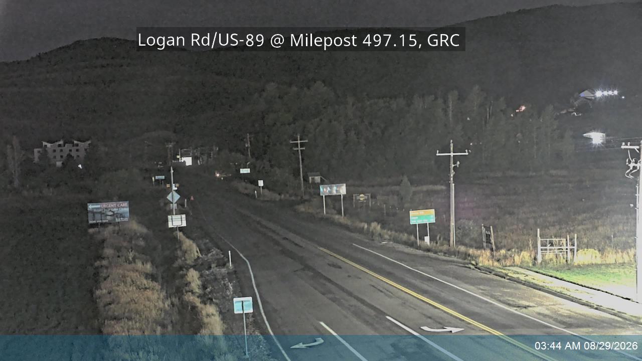 Logan Rd / US-89 EB @ MP 497.15, GRC live camera view
