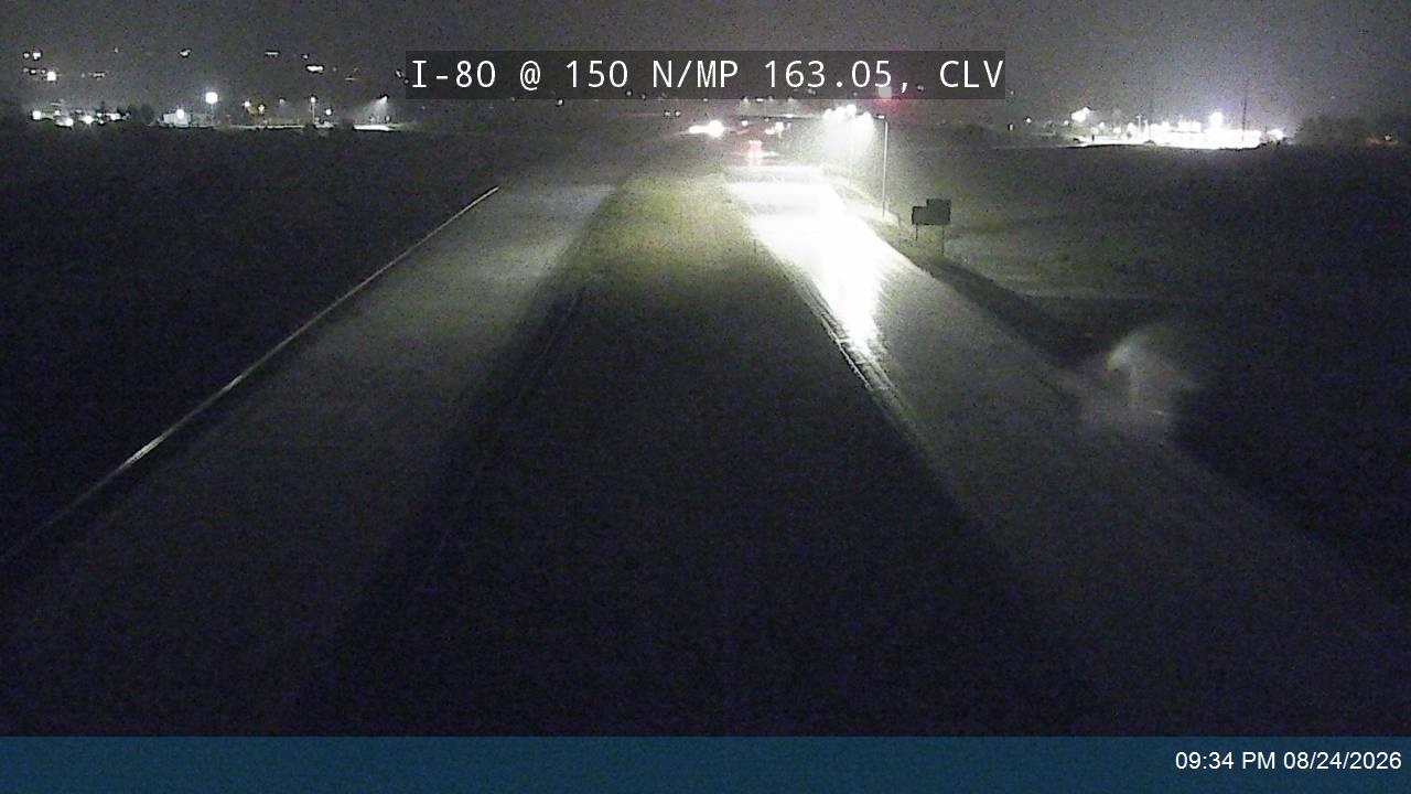 I-80 @ 150 N / MP 163.05, CLV live camera view