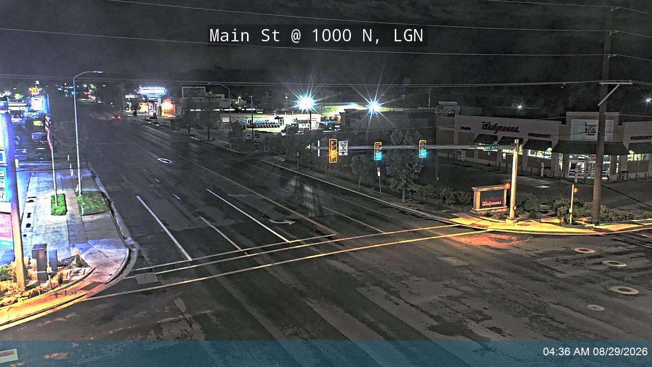 Main St / US-91 @ 1000 N, LGN live camera view