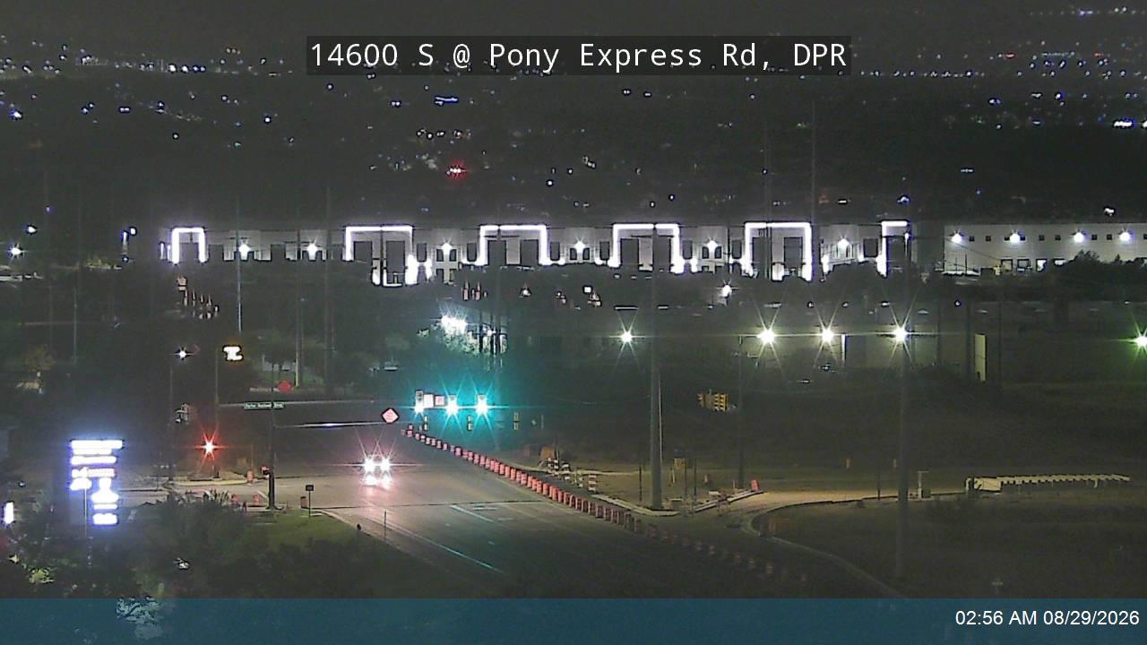 14600 S / SR-140 @ Pony Express Rd / SR-287, DPR live camera view