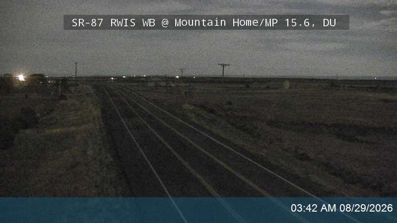 SR-87 RWIS WB @ Mountain Home/MP 15.6, DU live camera view
