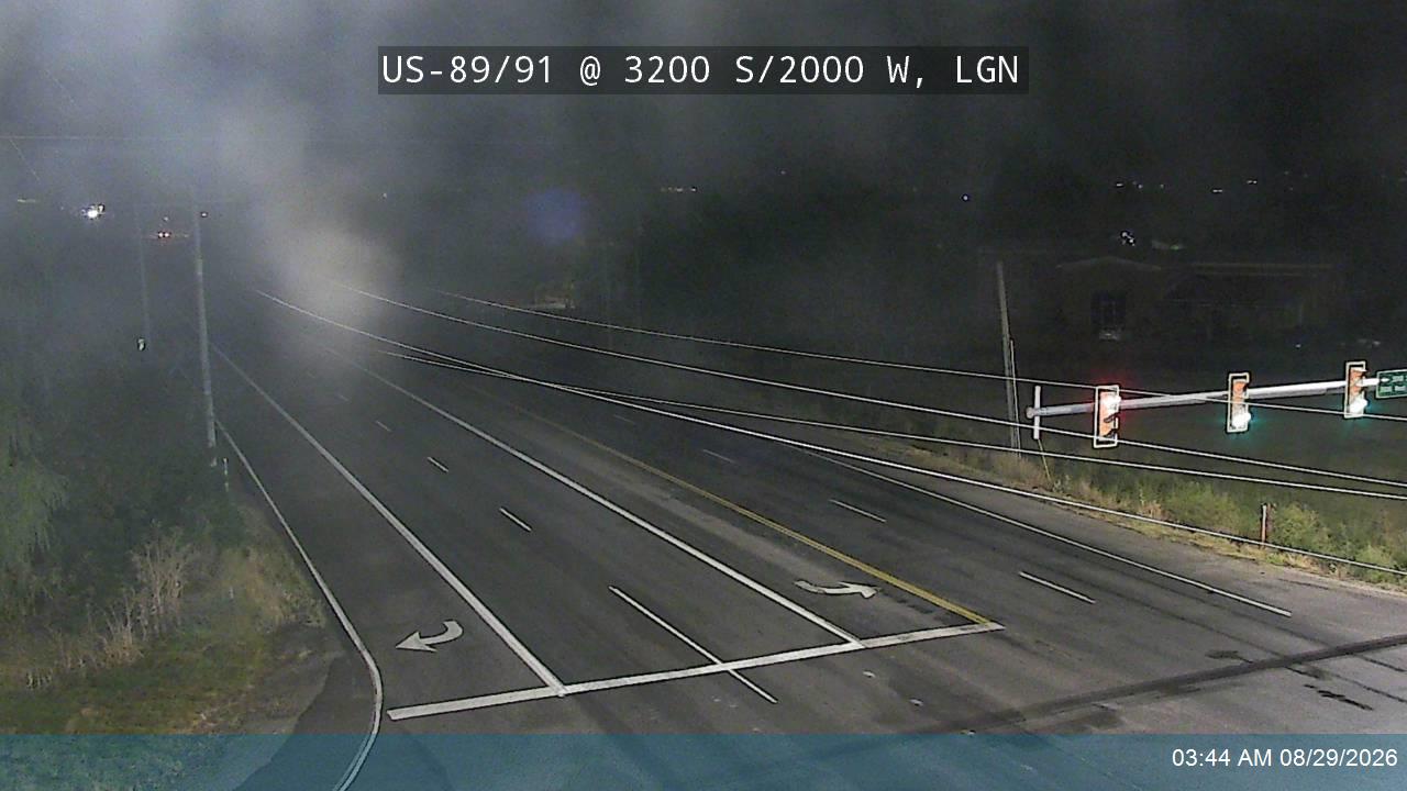 US-89/91 @ 3200 S / 2000 W, LGN live camera view