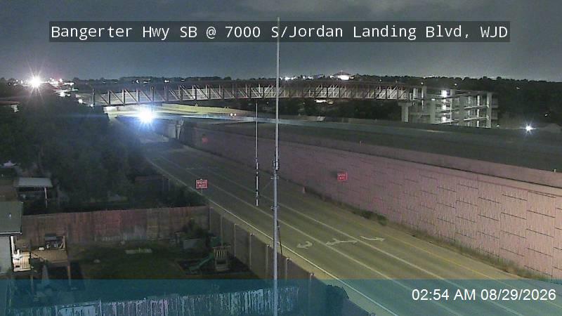 Bangerter Hwy / SR-154 SB @ 7000 S / Jordan Landing Blvd, WJD live camera view