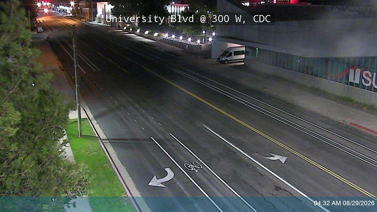 University Blvd / Center St / SR-289 @ 300 W, CDC live camera view