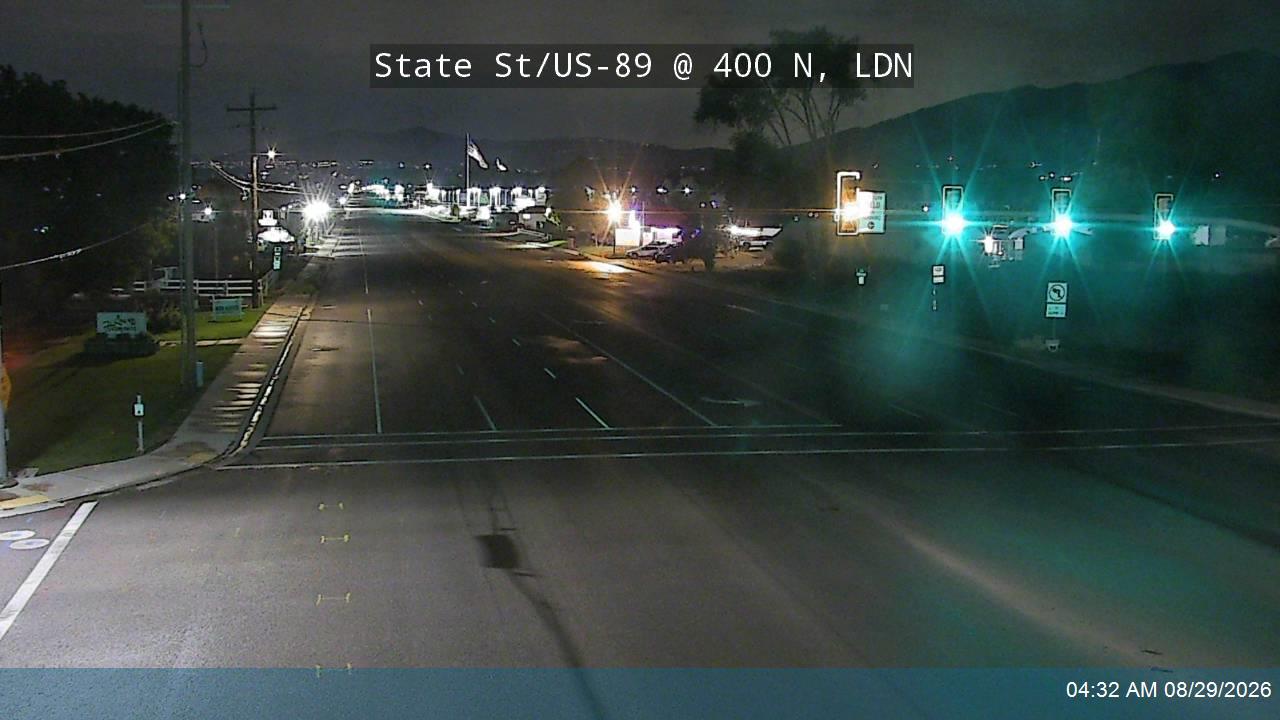 State St / US-89 @ 400 N, LDN live camera view