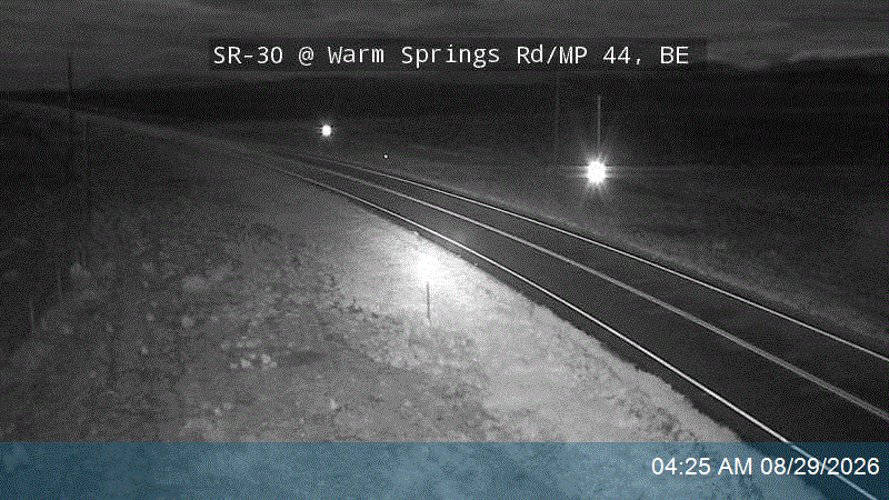 SR-30 @ Warm Springs Rd / MP 44, BE live camera view