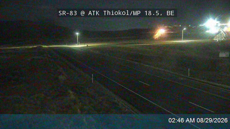 SR-83 @ ATK Thiokol / MP 18.5, BE live camera view