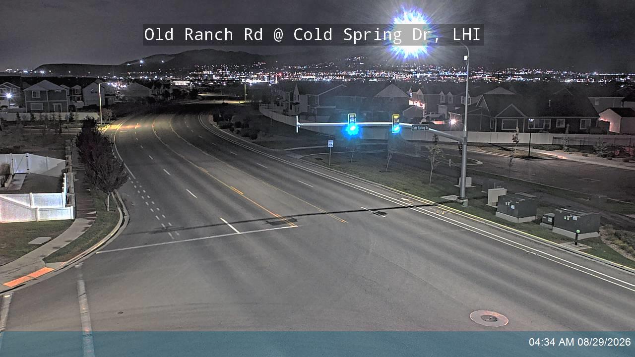 Old Ranch Rd / 3680 W @ Cold Spring Dr / 640 N, LHI live camera view
