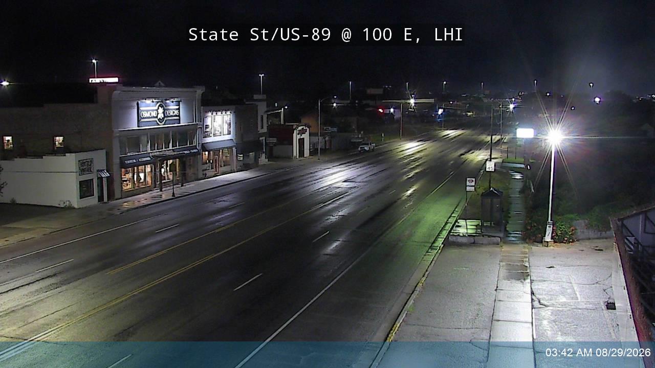 State St / US-89 @ 100 E, LHI live camera view
