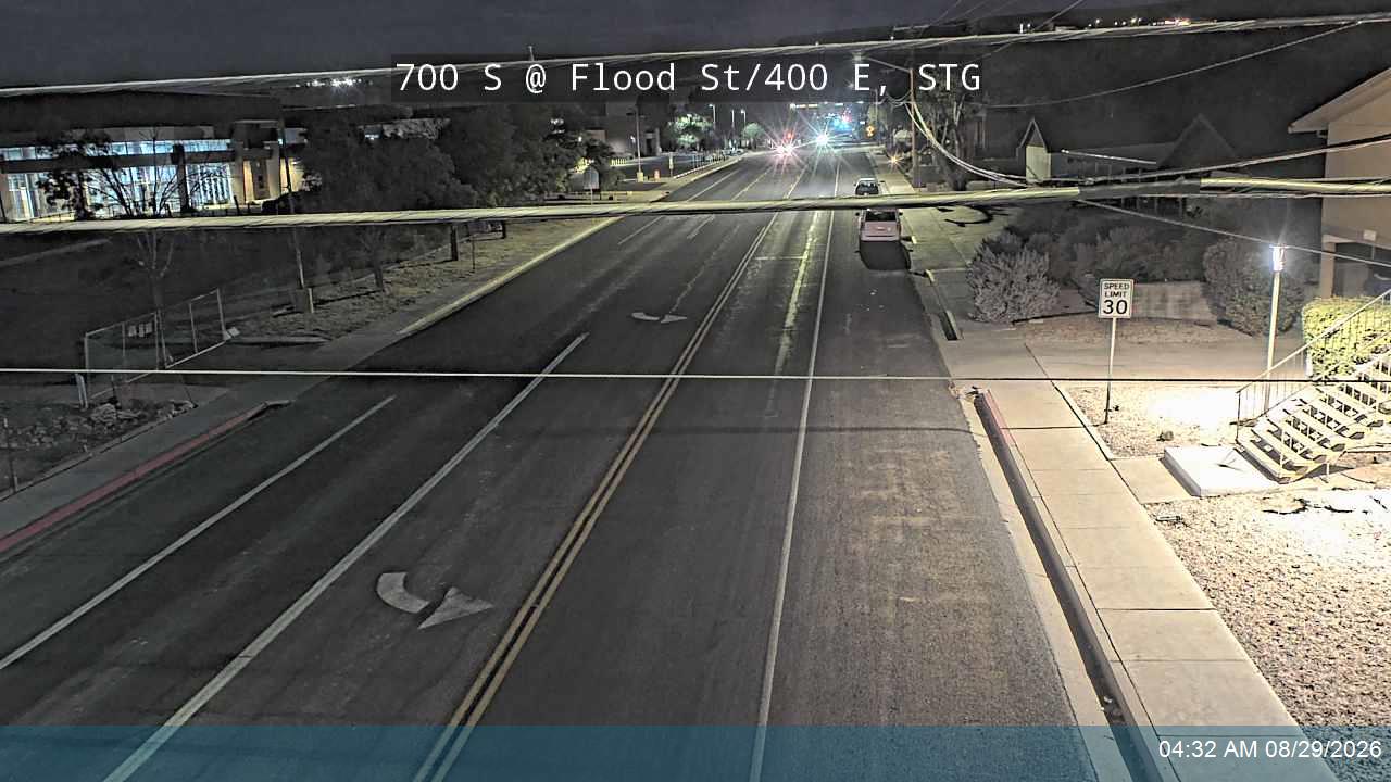 700 S @ Flood St / 400 E, STG live camera view